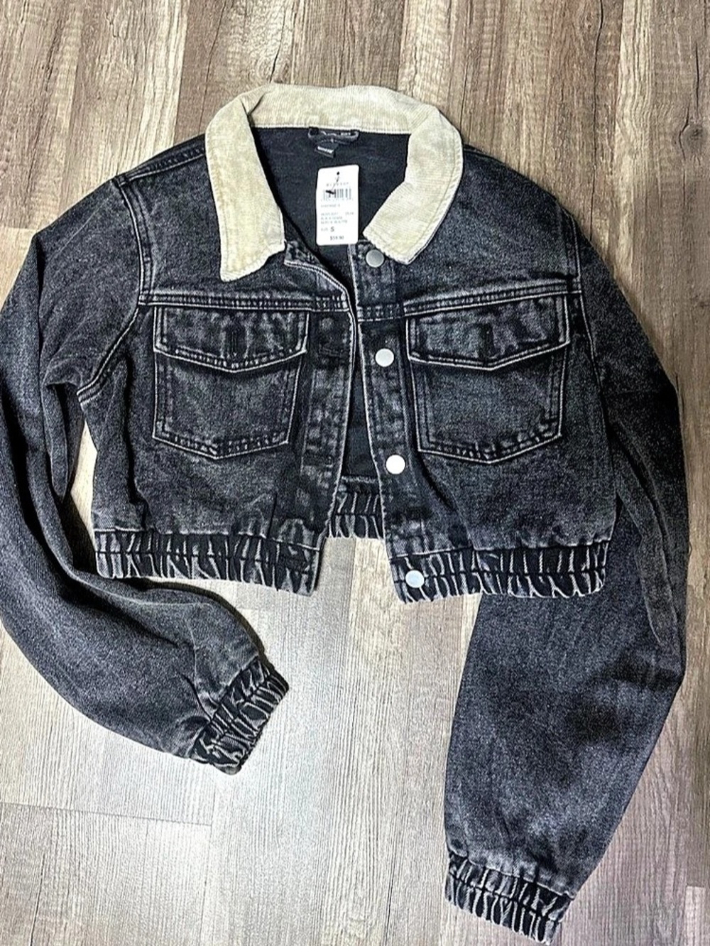 Windsor Cropped Denim Jacket